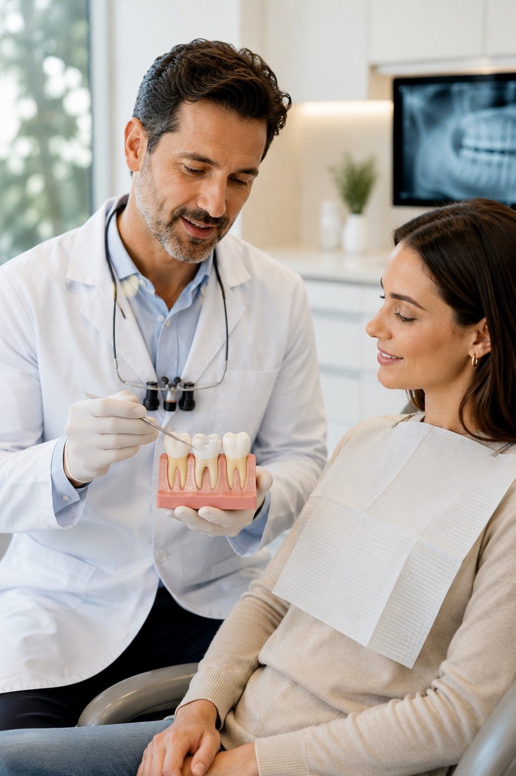 Dental filling procedure